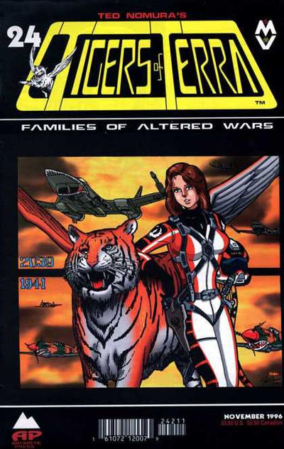 Cover for Tigers of Terra (Antarctic Press, 1993 series) #24