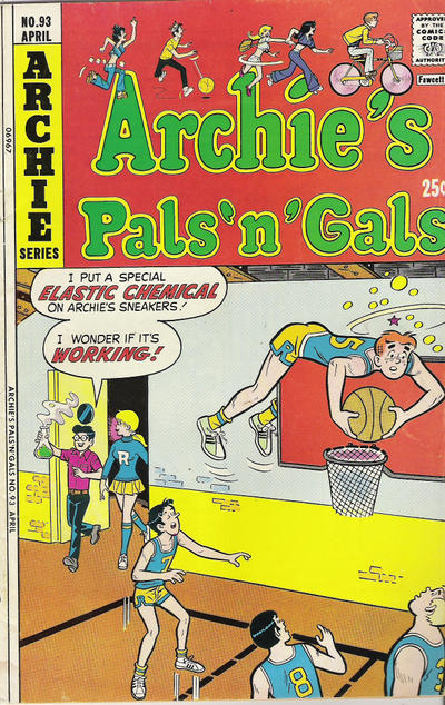 Cover for Archie's Pals 'n' Gals (Archie, 1952 series) #93