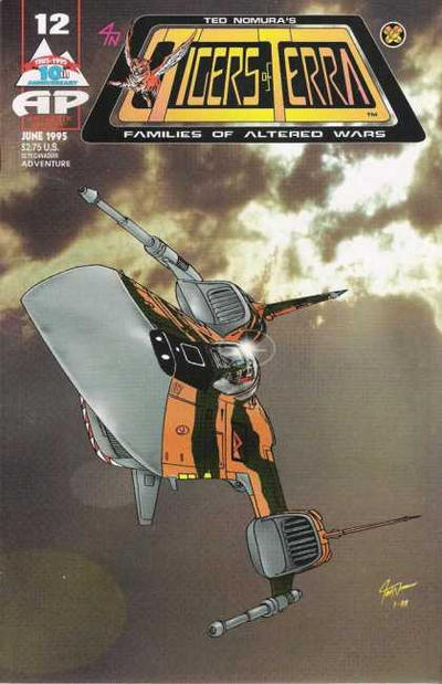 Cover for Tigers of Terra (Antarctic Press, 1993 series) #12