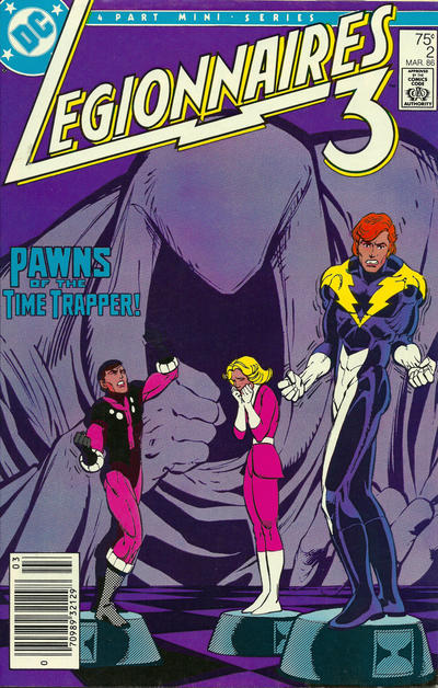 Cover for Legionnaires Three [Legionnaires 3] (DC, 1986 series) #2 [Newsstand]