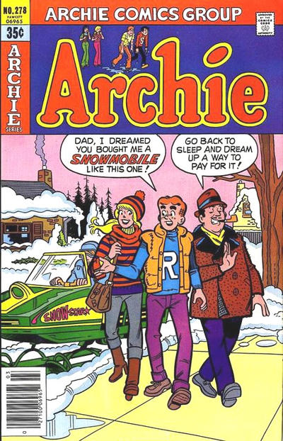 Cover for Archie (Archie, 1959 series) #278
