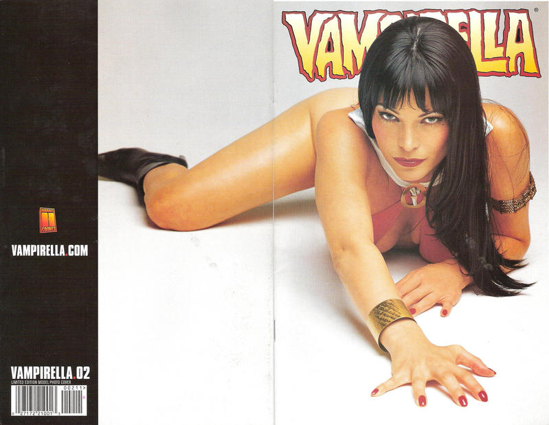 Cover for Vampirella (Harris Comics, 2001 series) #2 [Photo Cover]