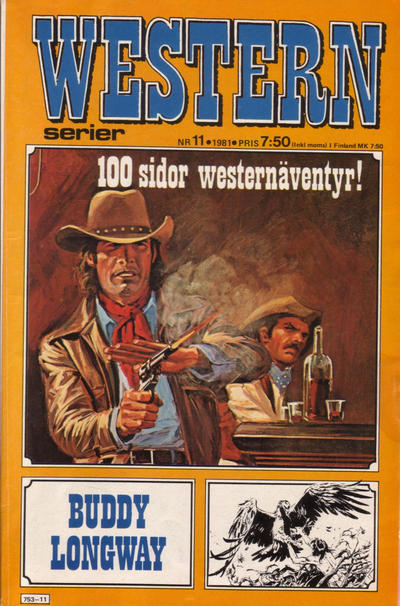 Cover for Westernserier (Semic, 1976 series) #11/1981