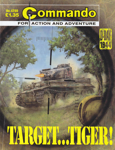 Cover for Commando (D.C. Thomson, 1961 series) #4299