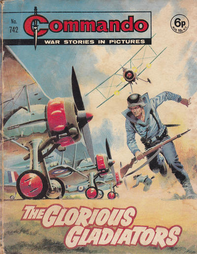 Cover for Commando (D.C. Thomson, 1961 series) #742