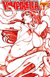 Cover Thumbnail for Vampirella (2010 series) #1 [Joe Madureira Sketch Wraparound VIP Blood Red Sketch]