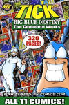 Cover for The Tick: Big Blue Destiny: The Complete Works (New England Comics, 2009 series) 