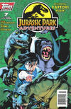 Cover for Jurassic Park Adventures (Topps, 1994 series) #7