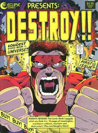 Cover Thumbnail for Destroy!! (Eclipse, 1986 series) #1