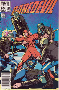 Cover for Daredevil (Marvel, 1964 series) #195 [Newsstand]
