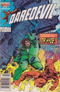 Cover Thumbnail for Daredevil (Marvel, 1964 series) #235 [Newsstand]