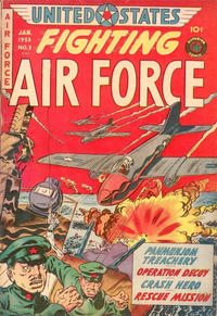 Cover Thumbnail for U.S. Fighting Air Force (Superior, 1952 series) #3