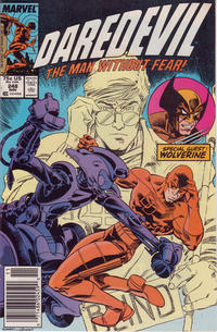 Cover for Daredevil (Marvel, 1964 series) #248 [Newsstand]