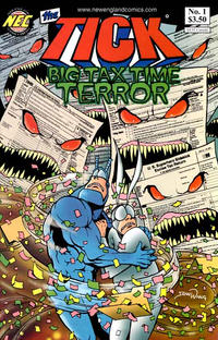 Cover Thumbnail for The Tick Big Tax Time Terror (New England Comics, 2000 series) #1