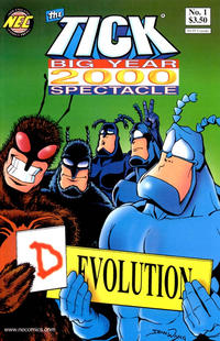 Cover Thumbnail for The Tick's Big Year 2000 Spectacle (New England Comics, 2000 series) #1