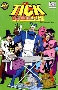 Cover Thumbnail for The Tick: Heroes of the City (New England Comics, 1999 series) #2
