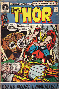 Cover Thumbnail for Le Puissant Thor (Editions Héritage, 1972 series) #8