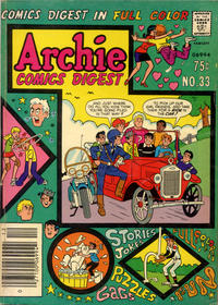 Cover for Archie Comics Digest (Archie, 1973 series) #33