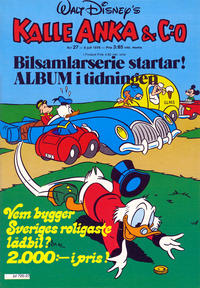 Cover Thumbnail for Kalle Anka & C:o (Hemmets Journal, 1957 series) #27/1978