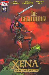Cover Thumbnail for Xena: Warrior Princess: Year One (Topps, 1997 series) #1 [Art Cover]