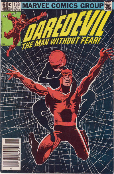 Cover for Daredevil (Marvel, 1964 series) #188 [Newsstand]
