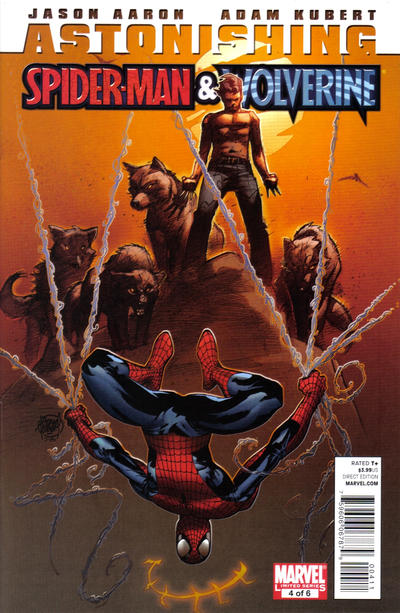 Cover for Astonishing Spider-Man & Wolverine (Marvel, 2010 series) #4