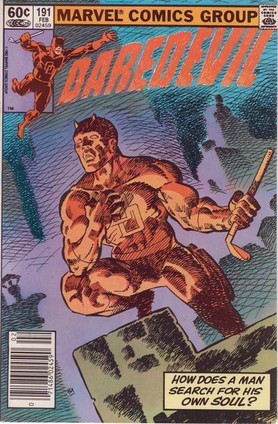 Cover for Daredevil (Marvel, 1964 series) #191 [Newsstand]