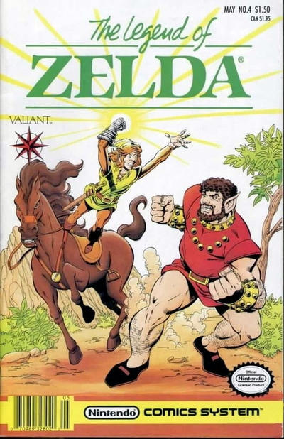 Cover for The Legend of Zelda (Acclaim / Valiant, 1991 series) #4