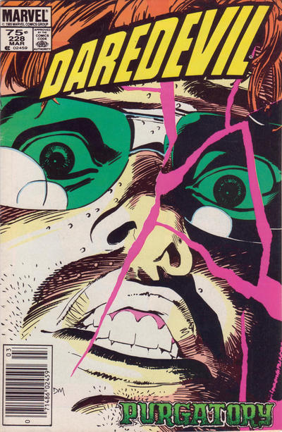 Cover for Daredevil (Marvel, 1964 series) #228 [Newsstand]