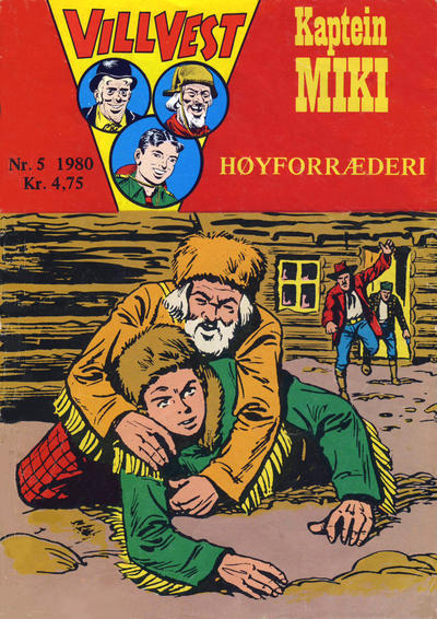 Cover for Vill Vest (Serieforlaget / Se-Bladene / Stabenfeldt, 1953 series) #5/1980