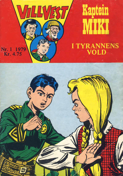 Cover for Vill Vest (Serieforlaget / Se-Bladene / Stabenfeldt, 1953 series) #1/1979