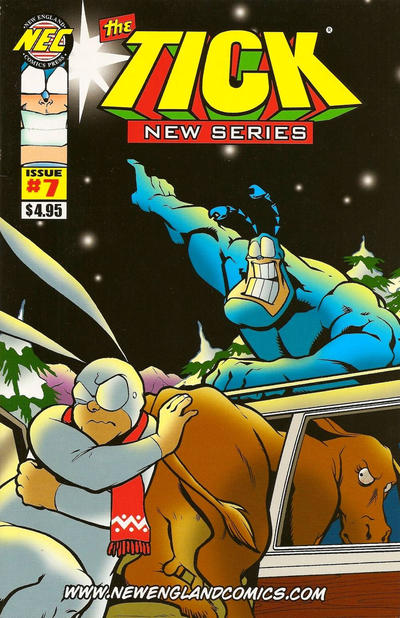 Cover for The Tick New Series (New England Comics, 2009 series) #7