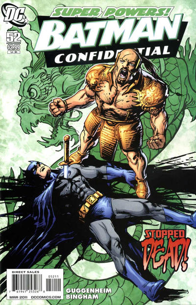 Cover for Batman Confidential (DC, 2007 series) #52