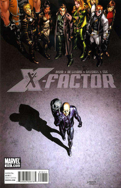 Cover for X-Factor (Marvel, 2006 series) #213