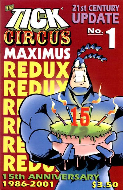Cover for The Tick Circus Maximus Redux (New England Comics, 2001 series) #1