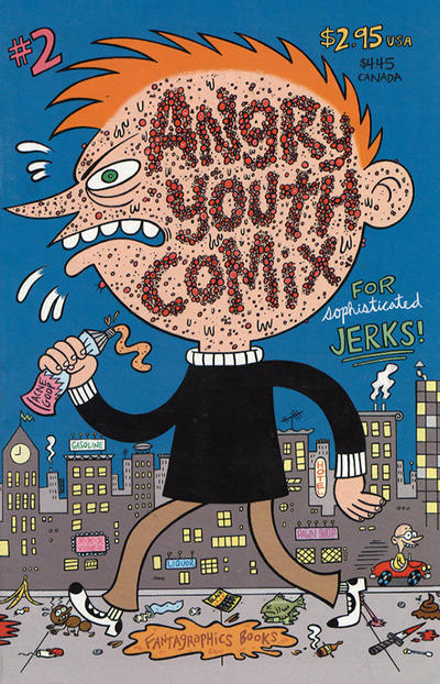Cover for Angry Youth Comix (Fantagraphics, 2001 series) #2