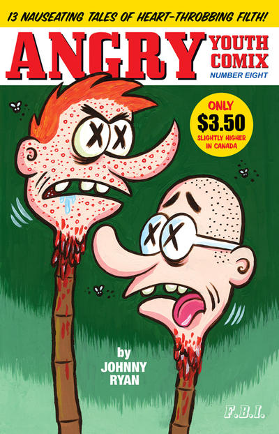 Cover for Angry Youth Comix (Fantagraphics, 2001 series) #8