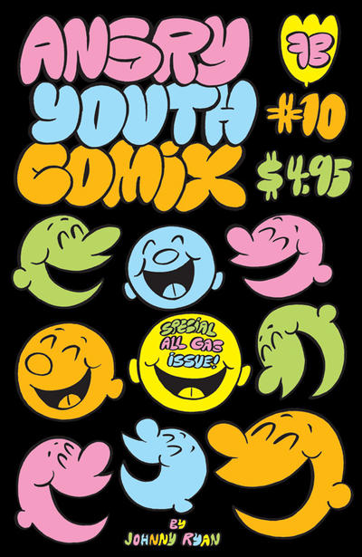 Cover for Angry Youth Comix (Fantagraphics, 2001 series) #10
