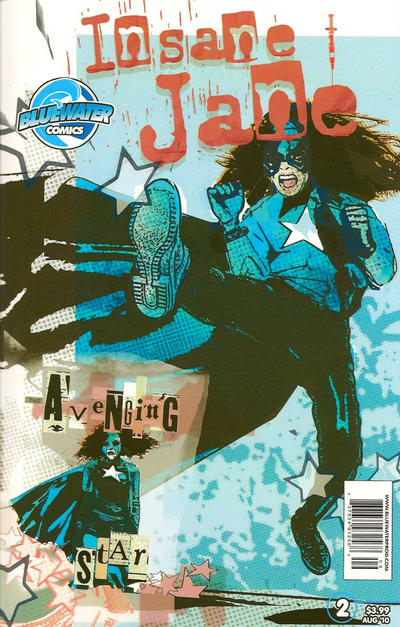 Cover for Insane Jane: The Avenging Star (Bluewater / Storm / Stormfront / Tidalwave, 2010 series) #2