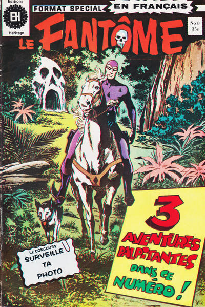 Cover for Le Fantôme (Editions Héritage, 1975 series) #8