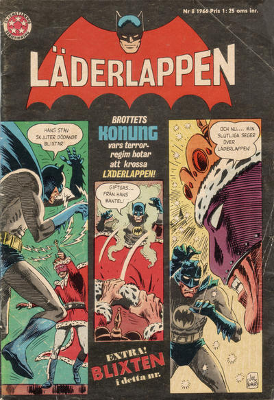 Cover for Läderlappen (Centerförlaget, 1956 series) #8/1966