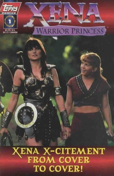 Cover for Xena: Warrior Princess (Topps, 1997 series) #1 [Photo Cover B]