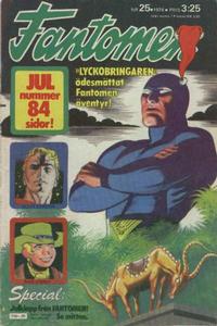 Cover Thumbnail for Fantomen (Semic, 1958 series) #25/1974