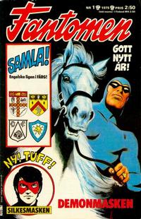 Cover Thumbnail for Fantomen (Semic, 1958 series) #1/1975