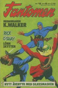Cover for Fantomen (Semic, 1958 series) #7/1975