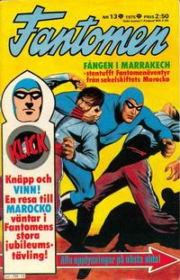 Cover Thumbnail for Fantomen (Semic, 1958 series) #13/1975