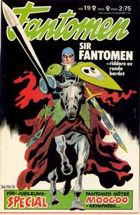 Cover Thumbnail for Fantomen (Semic, 1958 series) #19/1975