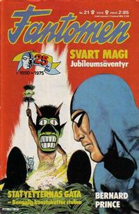 Cover Thumbnail for Fantomen (Semic, 1958 series) #21/1975
