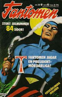 Cover Thumbnail for Fantomen (Semic, 1958 series) #25/1975