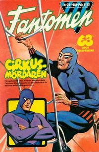 Cover Thumbnail for Fantomen (Semic, 1958 series) #22/1981